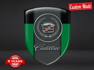 Cadillac Pegatina Con Relieve Coche Limitada Diseño Estilizado